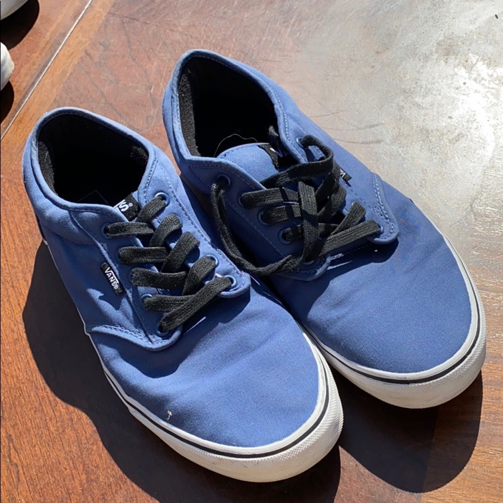Blue men’s Vans
